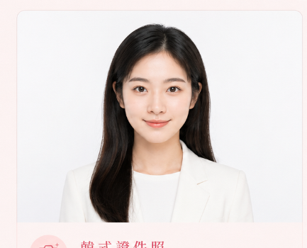 Berry's Wed 韓式證件照|身分證|居留證|護照|登記換證件照